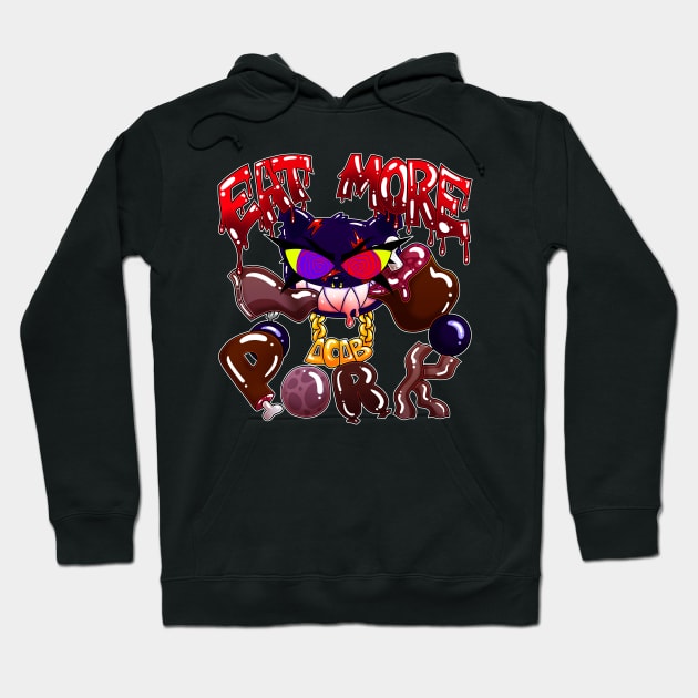 Eat More Pork Panther ED Hoodie by CashmereThot